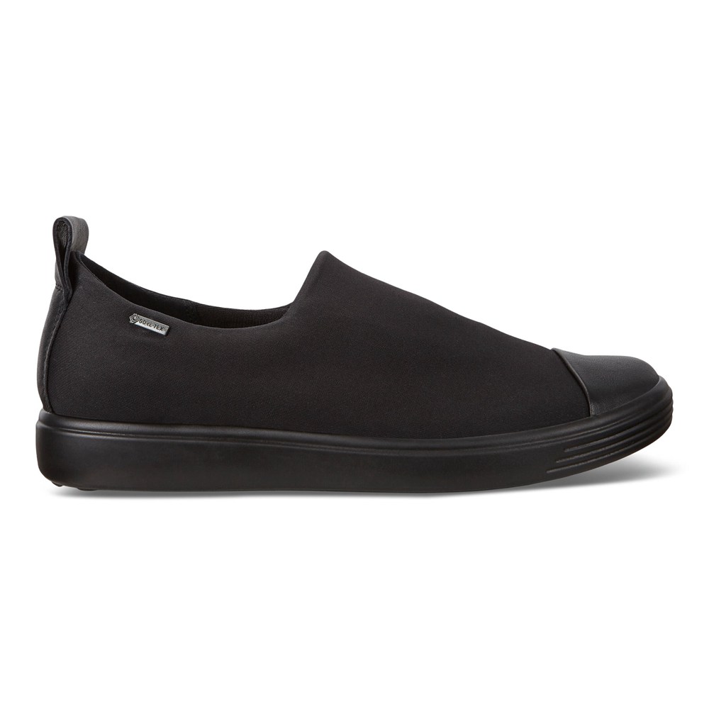 Slip On Mujer - ECCO Soft 7 Sneakers - Negros - FEY026917